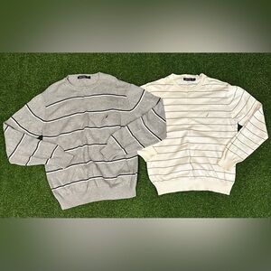 Nautica Men’s Striped Sweater Bundle
